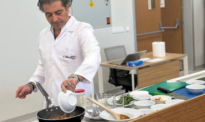 Workshop and Interview with Chef Hazer Amani